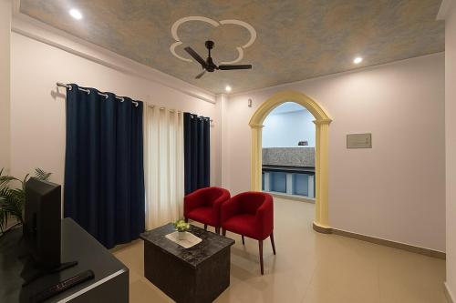 Χώρος καθιστικού στο Vista Kove-Flat 302