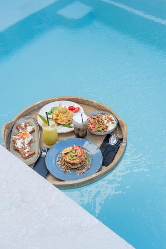 Mad i villaen eller i nærheden