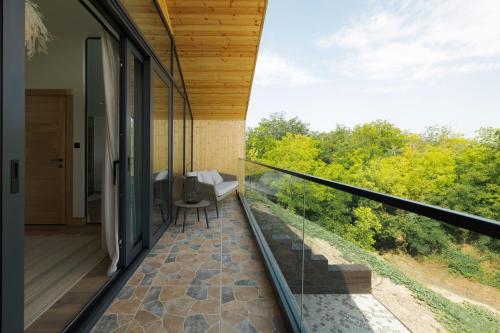 Balkoni atau teres di Zen Resort & SPA