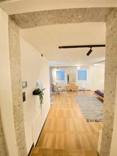 Χώρος καθιστικού στο Design-Loft Messenähe - München Ost