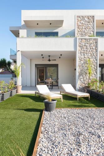 Zahrada ubytování Thalo "Aegean Touch Apartments"