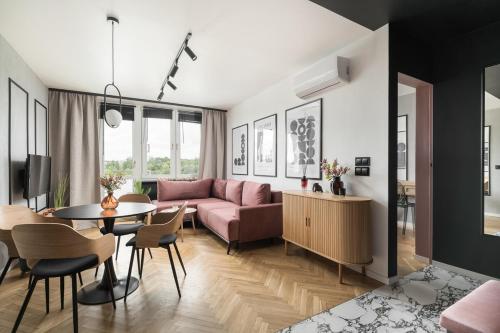 SKY7 Piwarskiego Design Apartament z widokiem