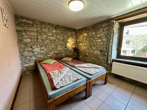 Postel nebo postele na pokoji v ubytování Langlire