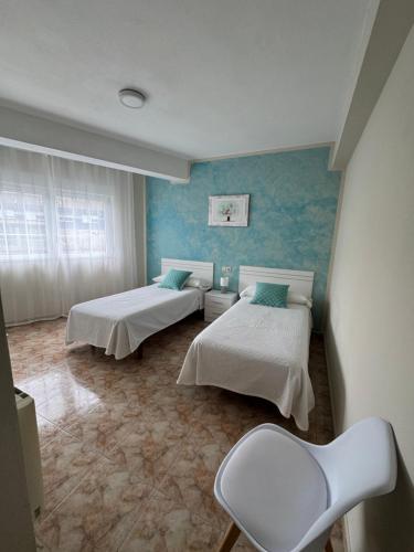 Cama o camas de una habitación en Muxia Mare