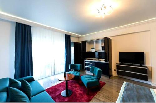 Et tv og/eller underholdning på Studio White Tower - Mamaia Nord