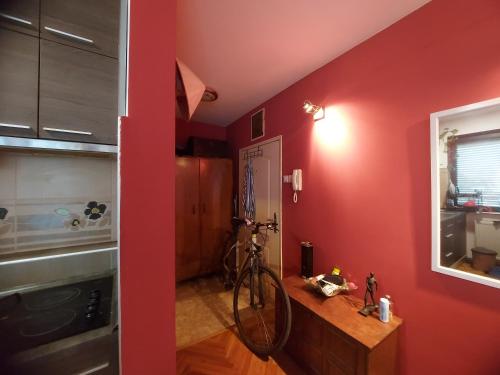 Η κουζίνα ή μικρή κουζίνα στο Hello Africa apartment