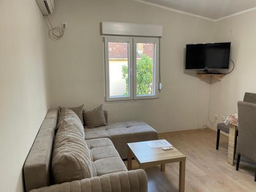Μια τηλεόραση ή/και κέντρο ψυχαγωγίας στο Apartment Lazar & Marco