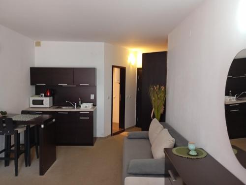 O bucătărie sau chicinetă la Sunny Apartment relax & spa