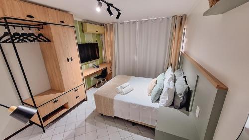 Letto o letti in una camera di Apt. no CA ,Lago Norte, conforto e qualidade