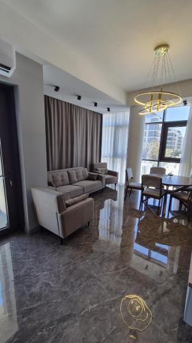 Prostor za sedenje u objektu Polo Residences