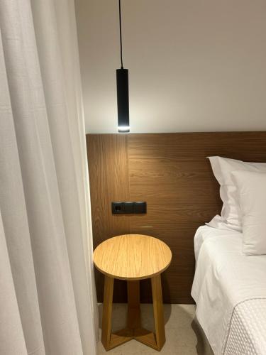 Postel nebo postele na pokoji v ubytování Casa Notos