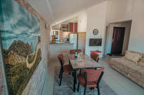 Posezení v ubytování Apartments "Belle Vue"
