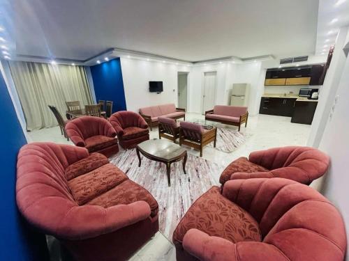 Et opholdsområde på Fanadir bay compound