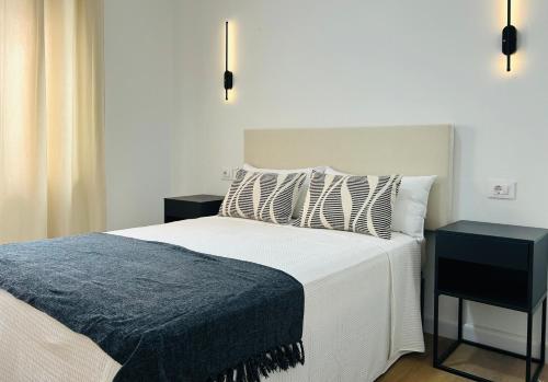 Postel nebo postele na pokoji v ubytování Apartamento en Camariñas 2