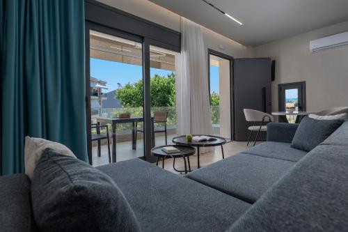 Ruang duduk di Vanesa Luxury Suites
