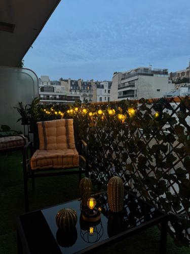 Stylish Studio w Balcony in 16th - Eiffel Tower