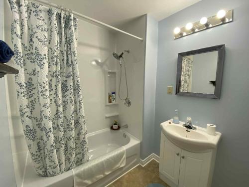 Bilik mandi di Down Home Accommodations