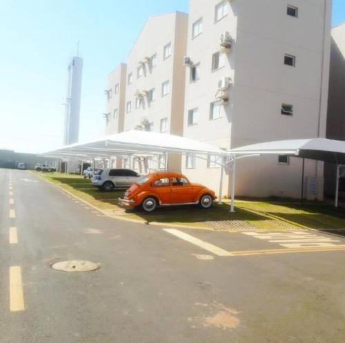 Bygningen som lejligheden ligger i