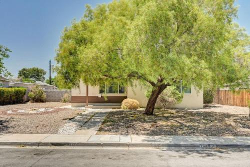 a large tree in front of a house at 3 Bedrooms house in Marvelous Las Vegas in Las Vegas