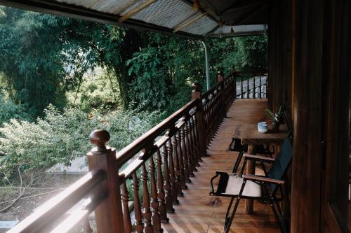 Balkoni atau teres di Lagom Home - Bamboo Forest