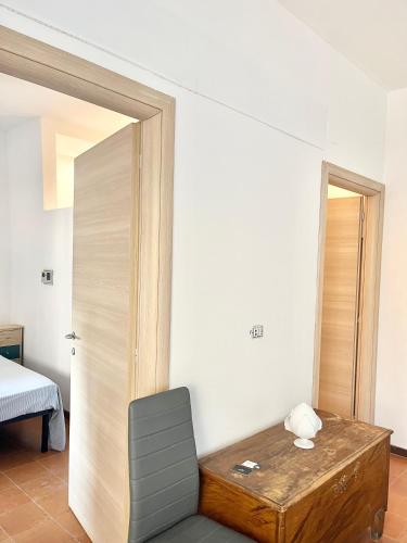 Katil atau katil-katil dalam bilik di Puglia Low-Cost, Holiday Home
