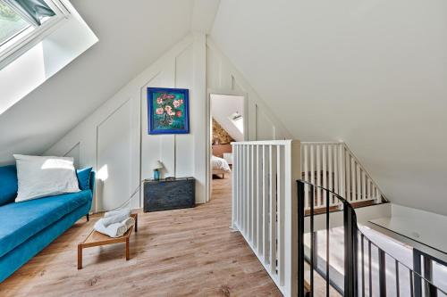 Postel nebo postele na pokoji v ubytování Fermette de Rochopt, 15 pers Nature & Rivière - proche Paris