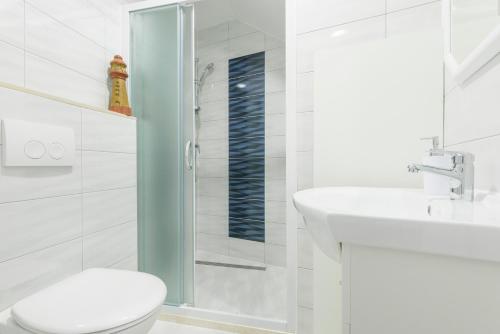 Koupelna v ubytování Agata House Hvar