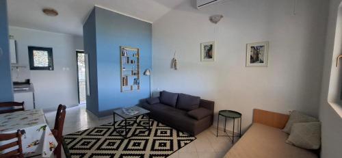 Χώρος καθιστικού στο Apartman Karin
