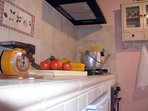 Η κουζίνα ή μικρή κουζίνα στο Agriturismo Prato Fiorito