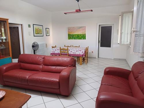 Χώρος καθιστικού στο La CASA degli IPPOCASTANI