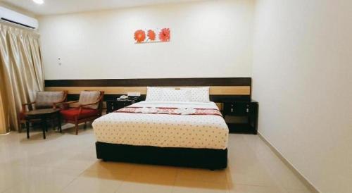 Кровать или кровати в номере Salak Boutique Hotel