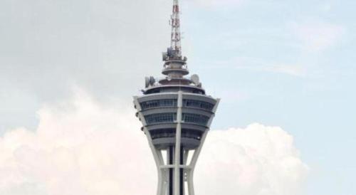 a view of the top of an observation tower at Hotel Darulaman Alor Setar in Alor Setar