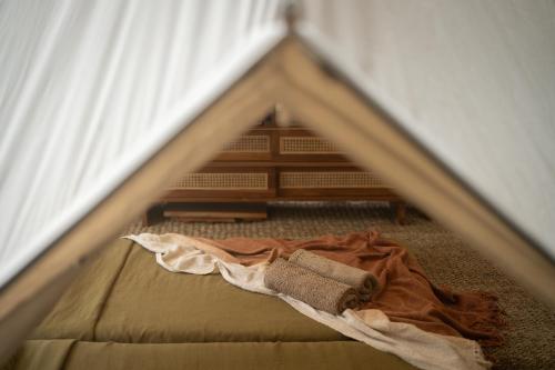 Cama o camas de una habitación en Nysa Forest Sanctuary