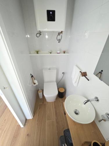 Ένα μπάνιο στο Apartmani Borovac Šparadići