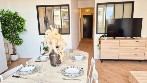 Superbe appartement 3P neuf - terrasse - barbecue