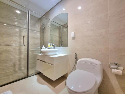 Koupelna v ubytování 123 Apartment - RiverGate Residence