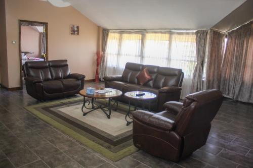 Zona de estar de 67 Airport Hotel Nairobi