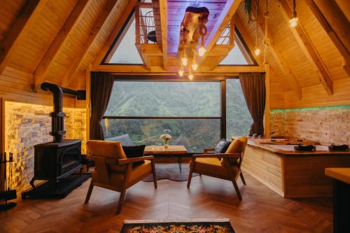 Ruang duduk di Opia Tatil Köyü