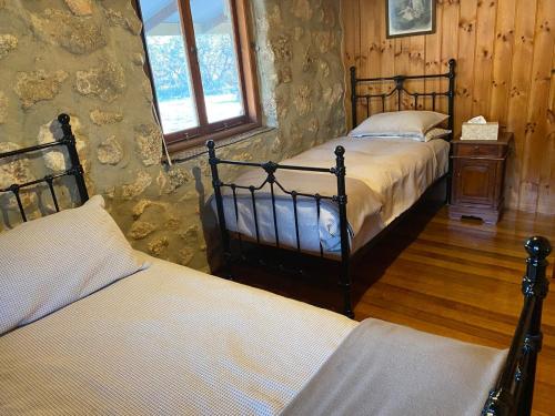 Ένα ή περισσότερα κρεβάτια σε δωμάτιο στο Broken Gum Country Retreat