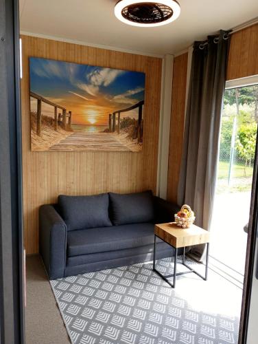 Ancarano mobile house & whirlpoolにあるシーティングエリア