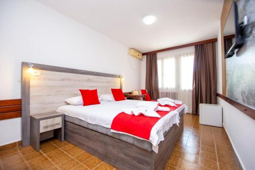 Ένα ή περισσότερα κρεβάτια σε δωμάτιο στο Apartments Palma