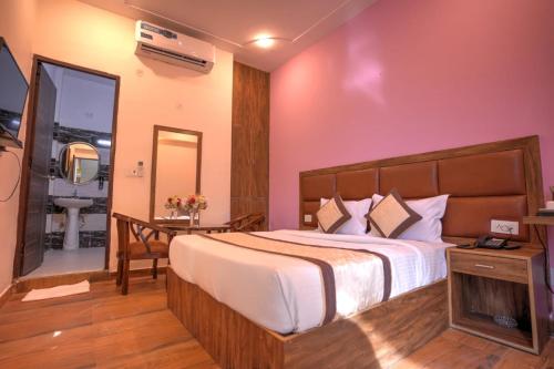 Postel nebo postele na pokoji v ubytování Hotel Stiltstay