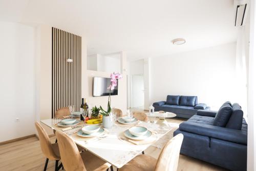 Χώρος καθιστικού στο Apartmani Marija