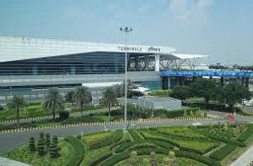 Zahrada ubytování Jet Fox by Aero View Hotel, Delhi Airport