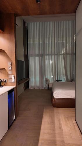 Postel nebo postele na pokoji v ubytování فرساي VERSAiLLES