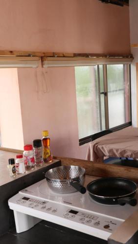 Dapur atau dapur kecil di Komae Art House- Building A-