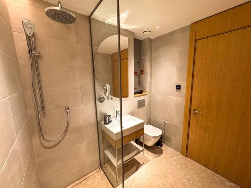 Vannituba majutusasutuses Porto Montenegro Boka Place