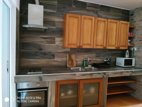 Küche/Küchenzeile in der Unterkunft Apartments Simovic