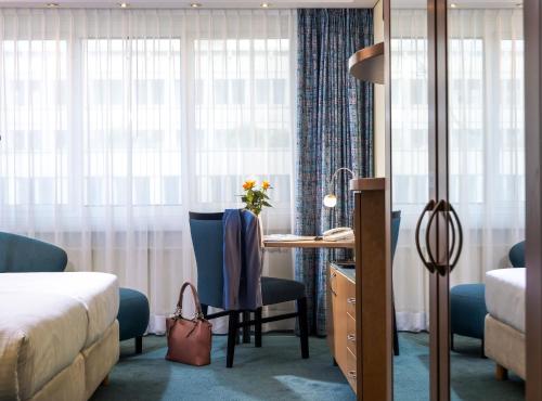 Katil atau katil-katil dalam bilik di Maritim proArte Hotel Berlin