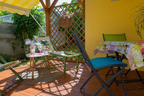 Pati o zona exterior de L'ESCPADE Zen